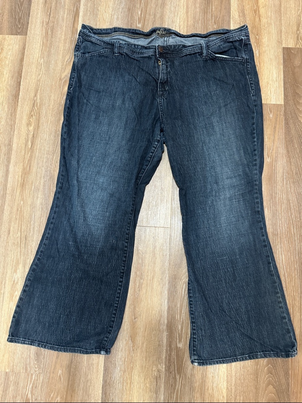Old Navy Indigo Flared Wide-Leg Jeans